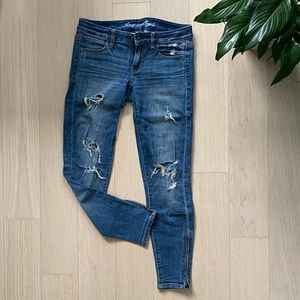 American Eagle Distressed Jeggings